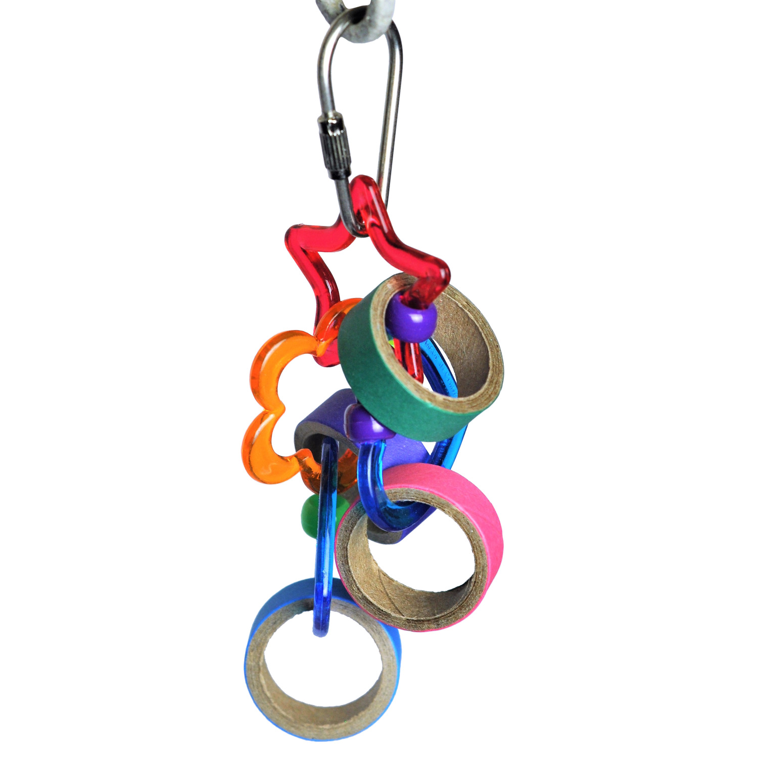 Happy Beaks Keet Rings Bird Toy