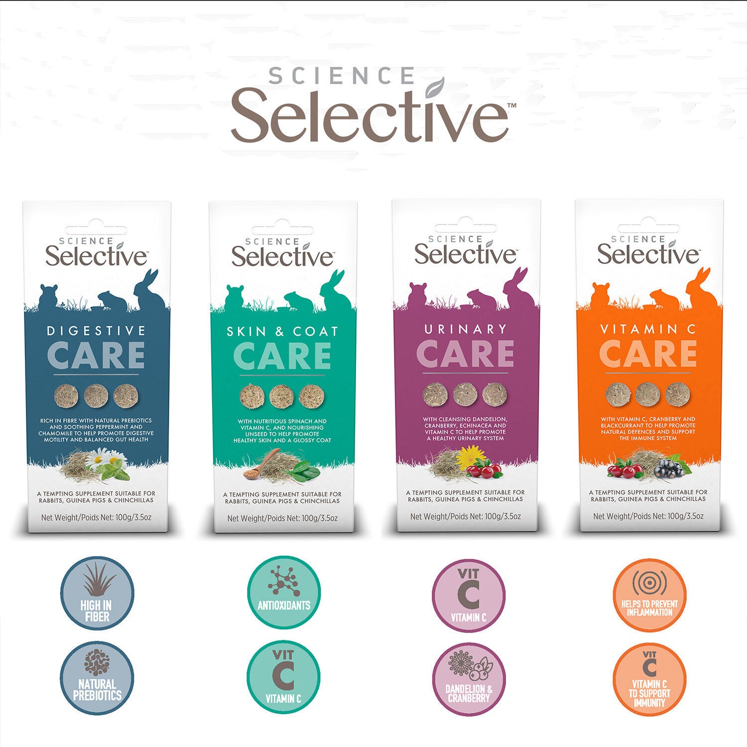 Science Selective Digestive Care Small Animal Supplement, 3.5Oz