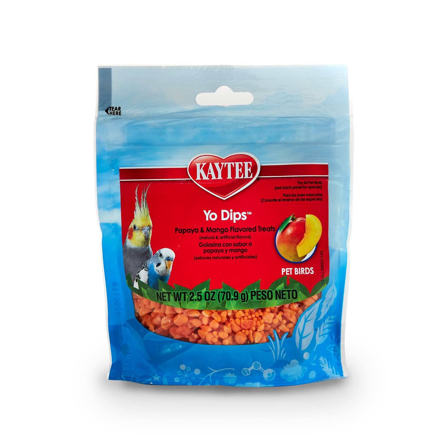 Pet Bird Mango And Papaya Yo Dips Bird Treat