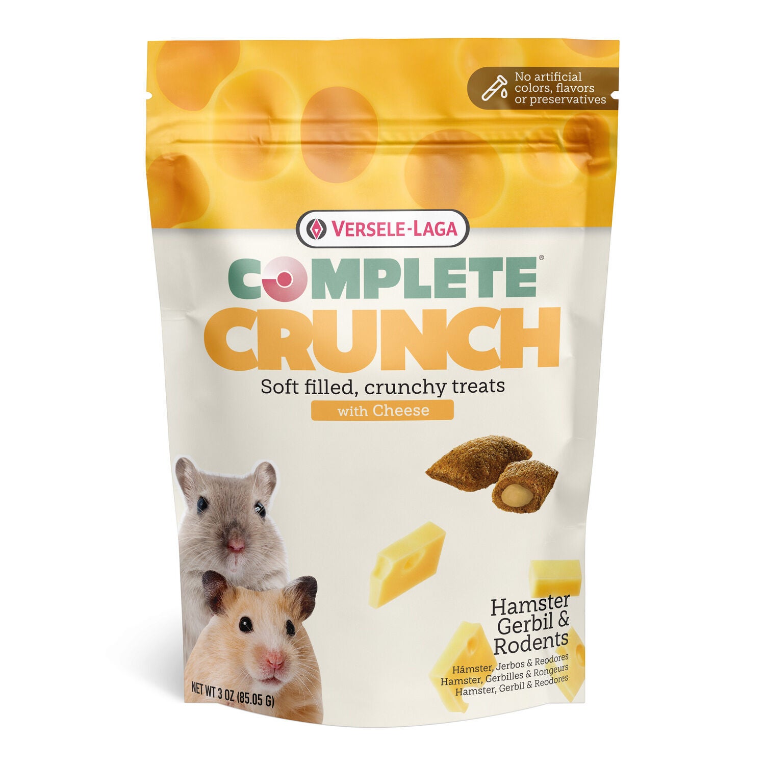 Versele-Laga Complete Crunch With Cheese Small Animal Treat, 3Oz