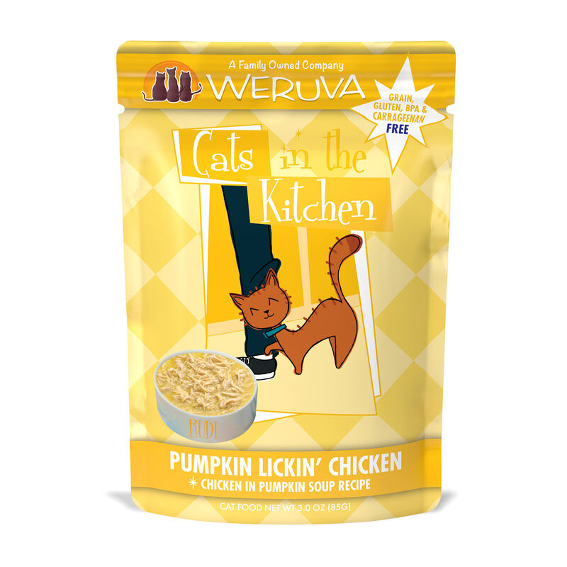 Cats In The Kitchen Pumpkin Lickin Chicken In Soup Cat Food image number 1