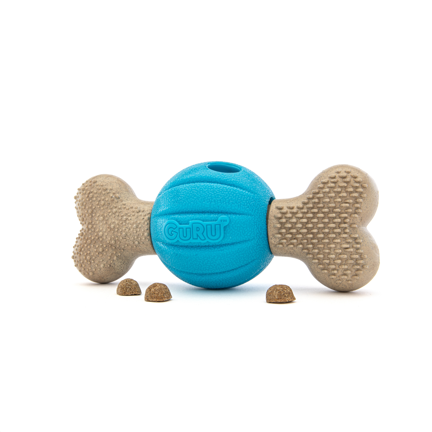 Guru Spin & Chew Bone Treat Dispensing Dog Toy, Medium