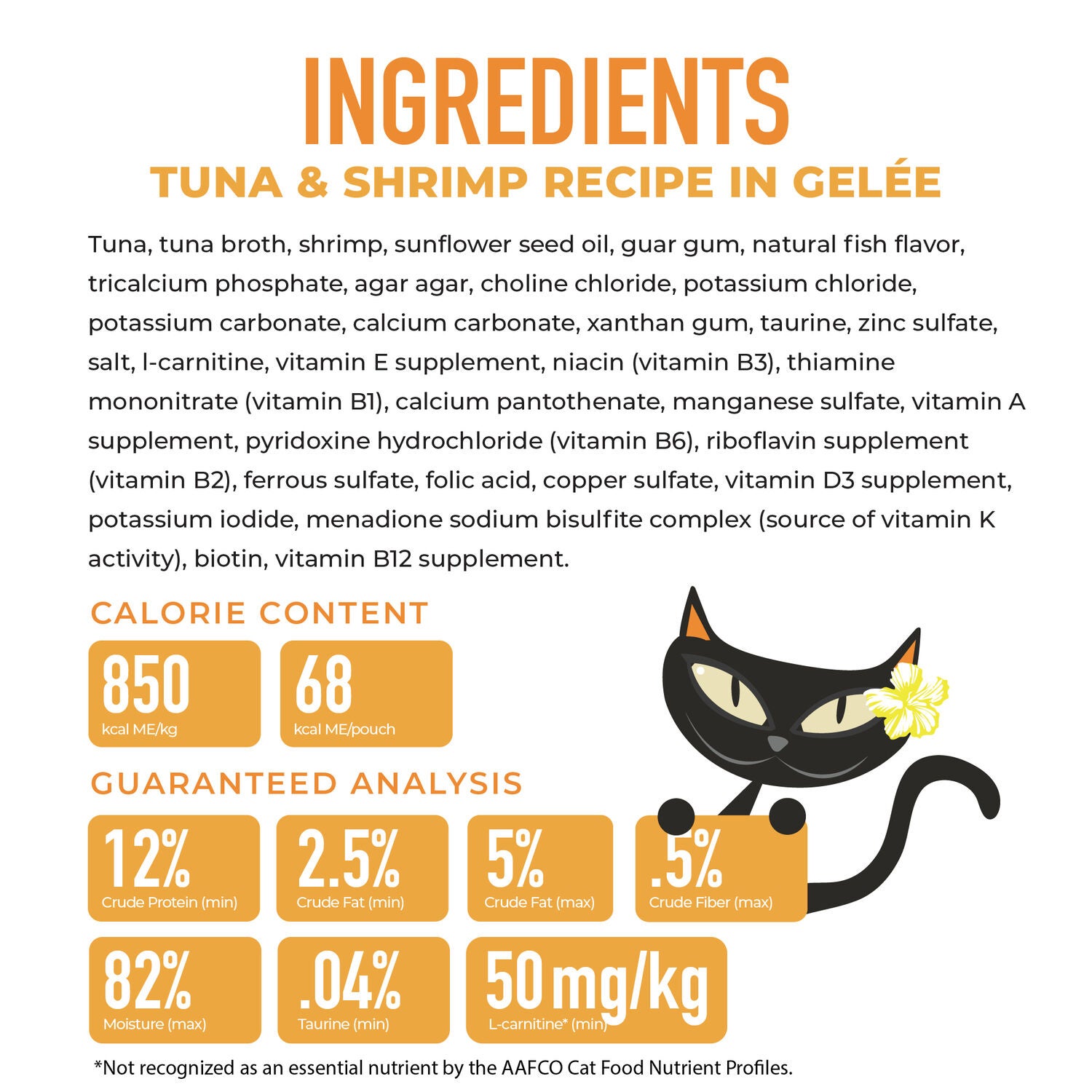 Tiki Cat Gelee Wet Cat Food, Tuna & Shrimp, 2.8 Oz. Pouch
