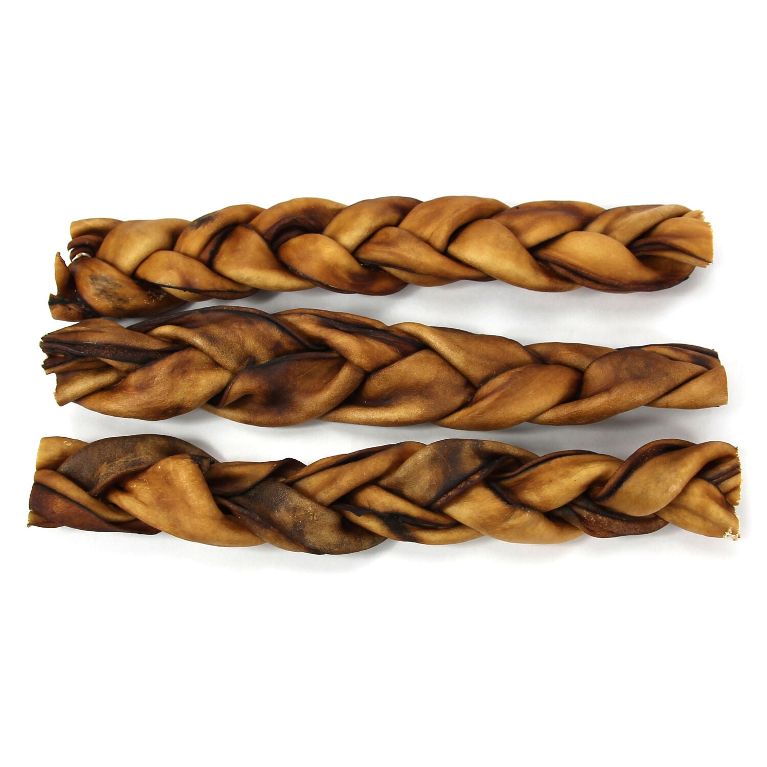 Performatrin Ultra Jumbo Braided Collagen Sticks Natural Chew Dog Treat, 12"