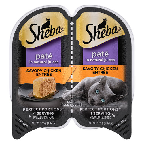 Perfect Portions Pate Savory Chicken Entree Cat Food