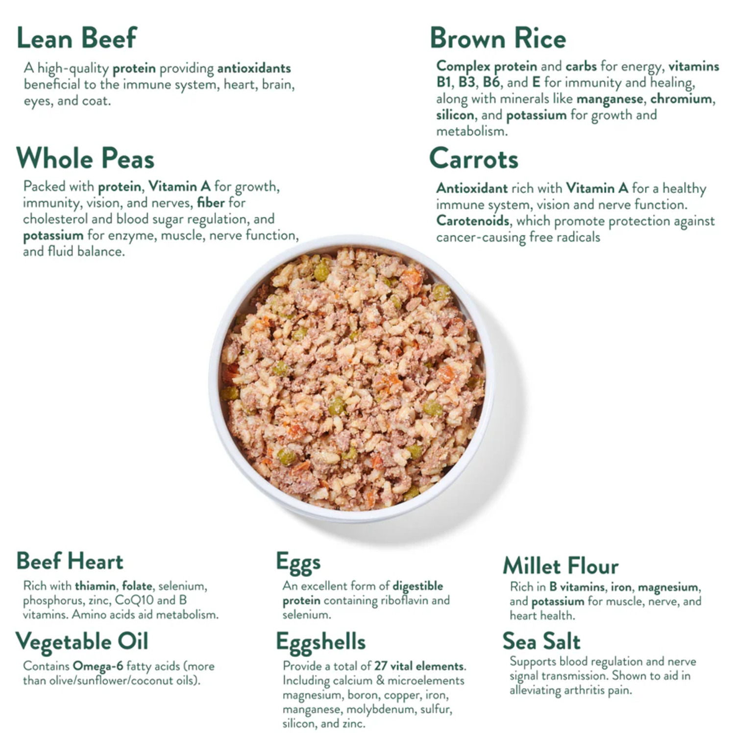 Portland Pet Food Company Rosie's Beef N' Rice Homestyle Gently Cooked Wet Dog Food