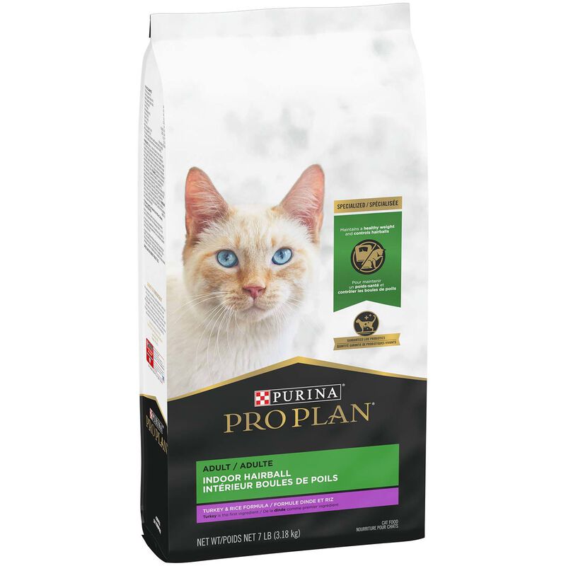 Purina Pro Plan Focus Adult 11+ Indoor Care Turkey & Rice Formula Cat Food image number 5