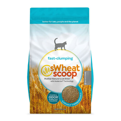 Fast Clumping Unscented Natural Clumping Wheat Litter