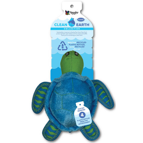 Clean Earth Plush Turtle Small