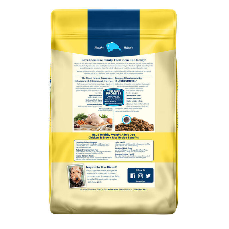 Life Protection Healthy Weight Chicken & Brown Rice Adult Dry Dog Food