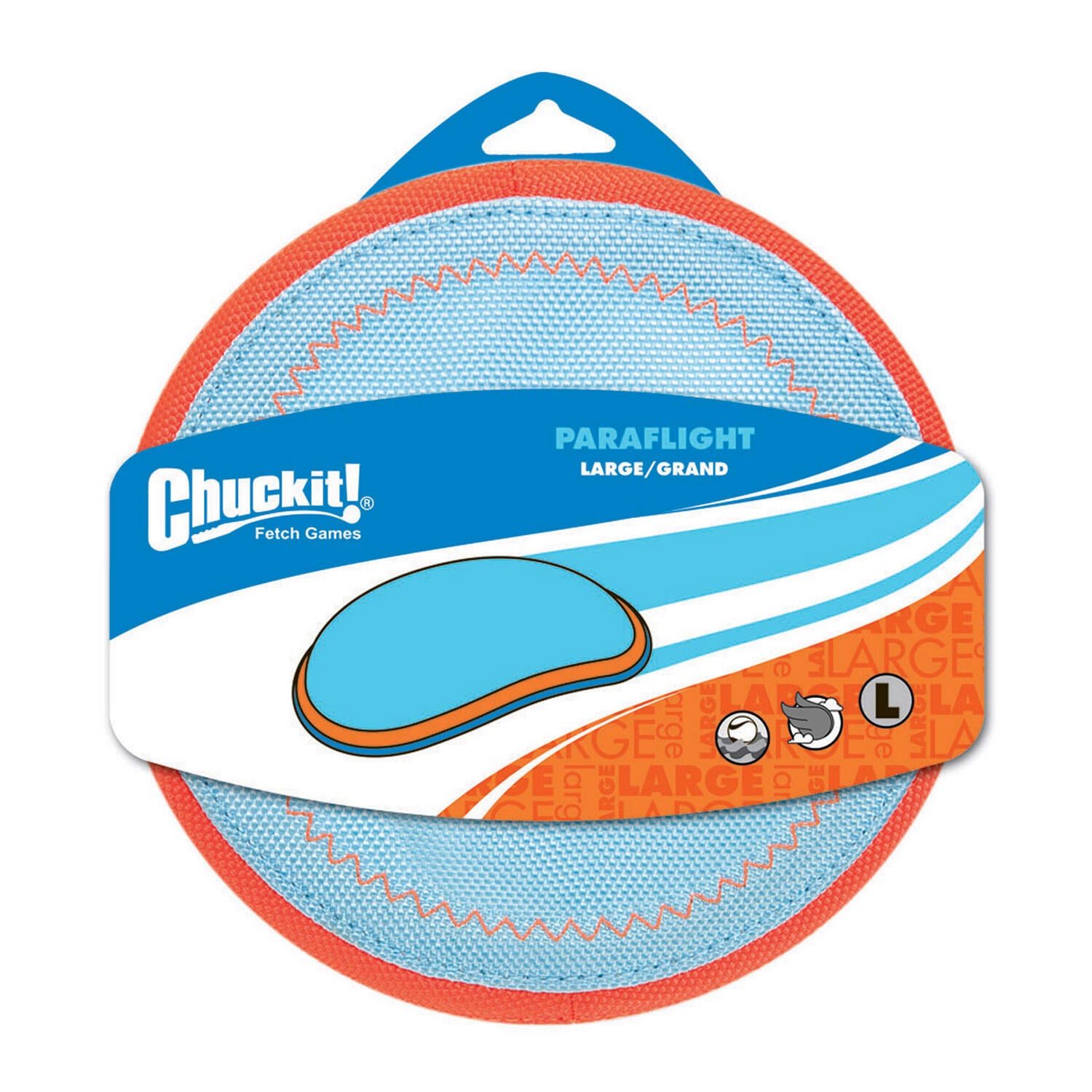 Chuckit! Paraflight Flyer Flying Disc Dog Toy | Pet Supermarket