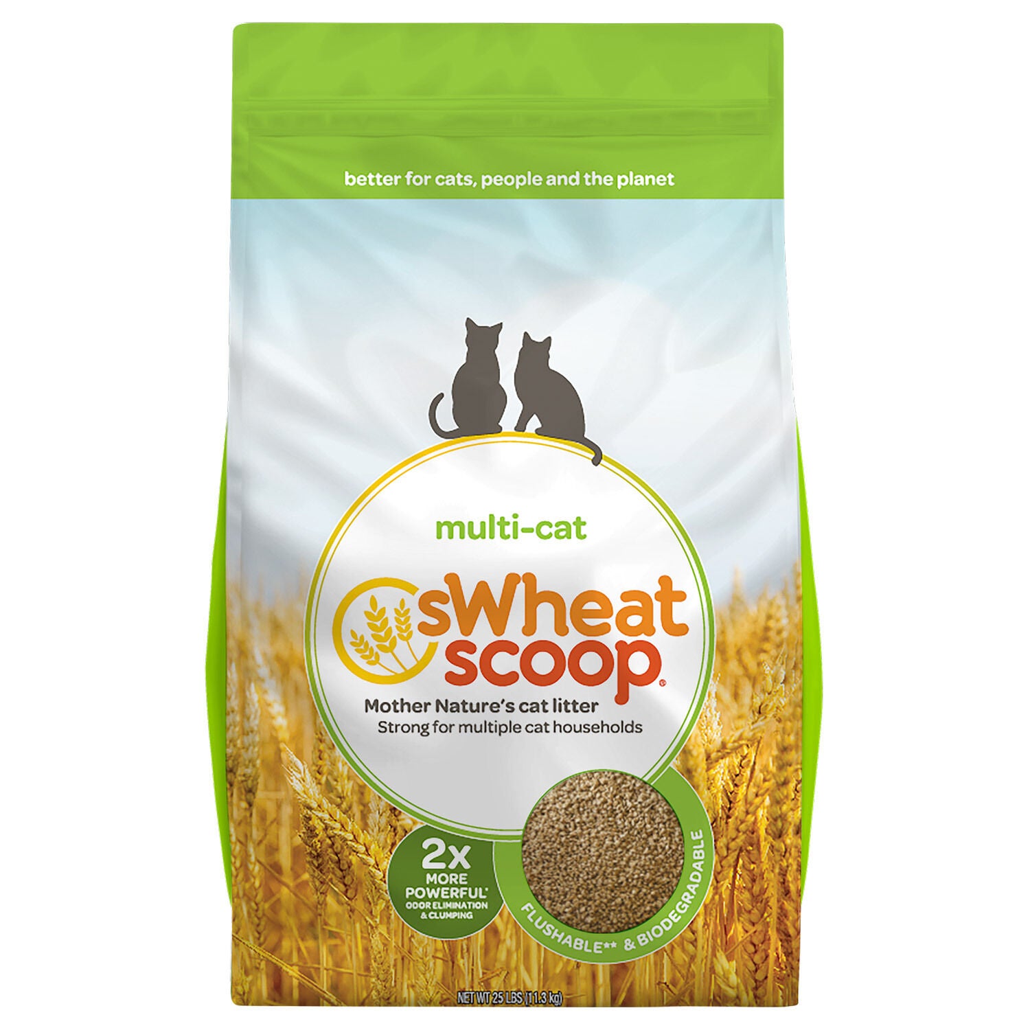 Wheat based online cat litter