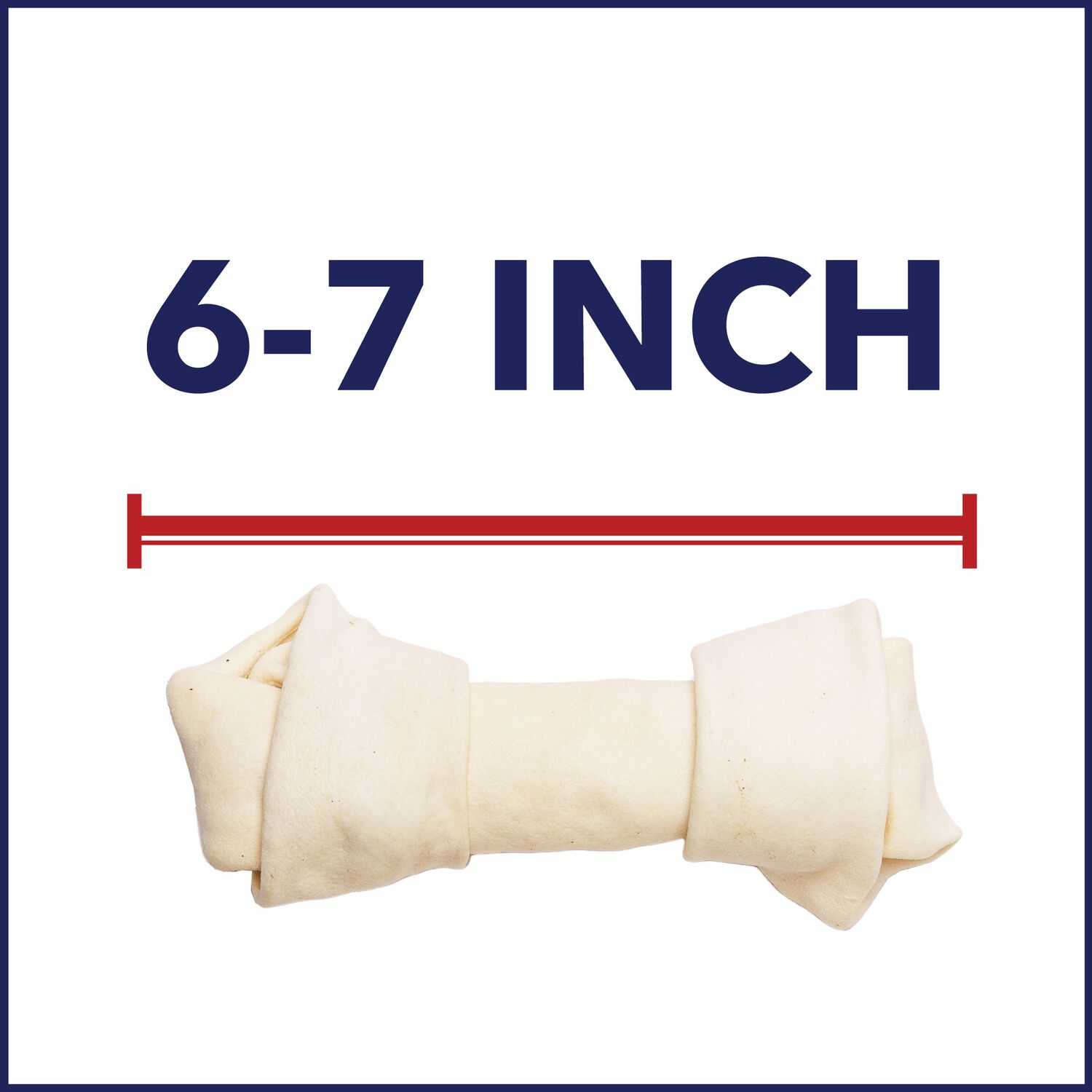 Pet Factory American Beefhide Rawhide Bones & Rolls Dog Treats, 6-7" Pack Of 10