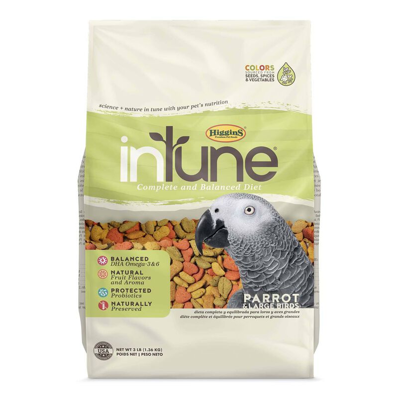 In Tune Parrot 3 Lb Bird Food image number 1