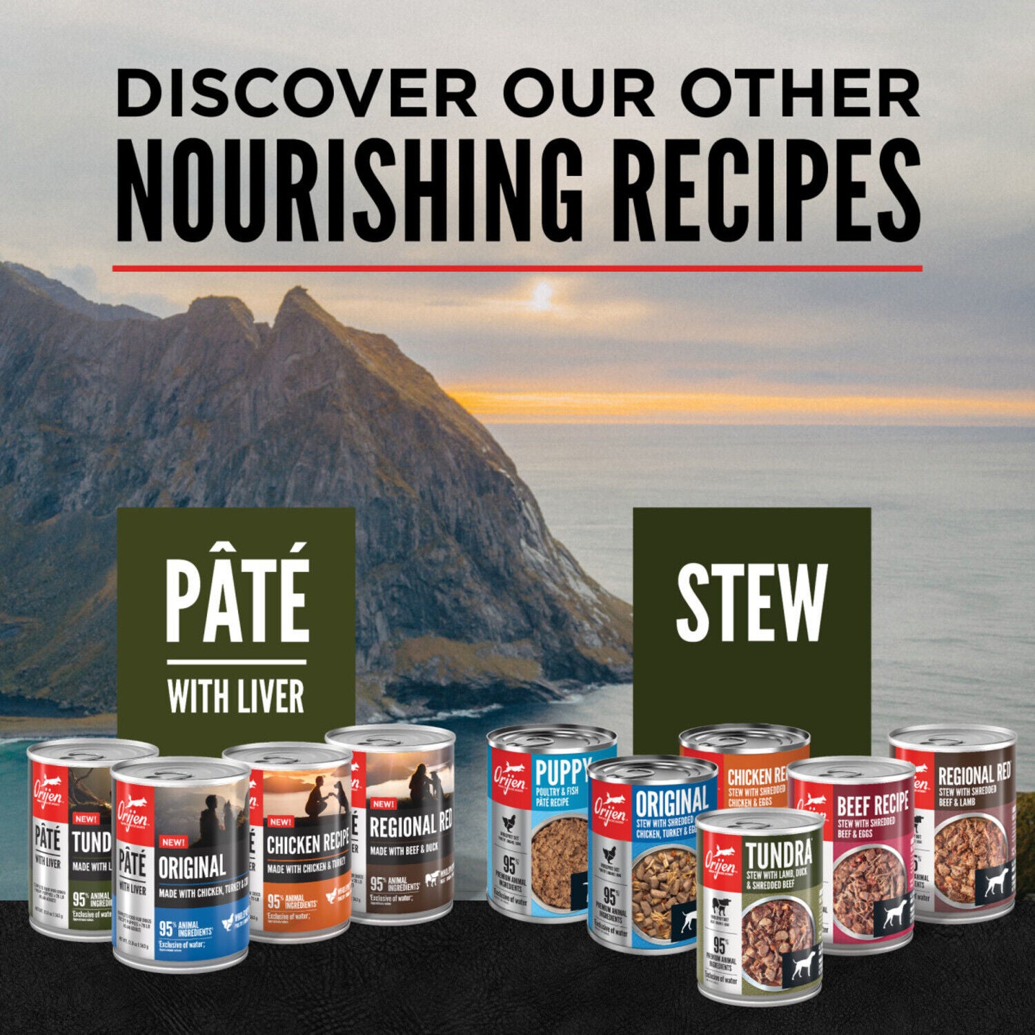 Orijen Pate Wet Dog Food, Tundra Recipe With Liver, 12.8-Oz