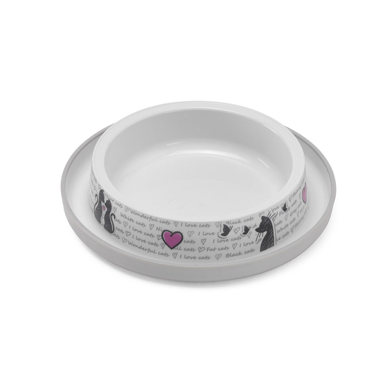 Moderna Cats In Love Bowl