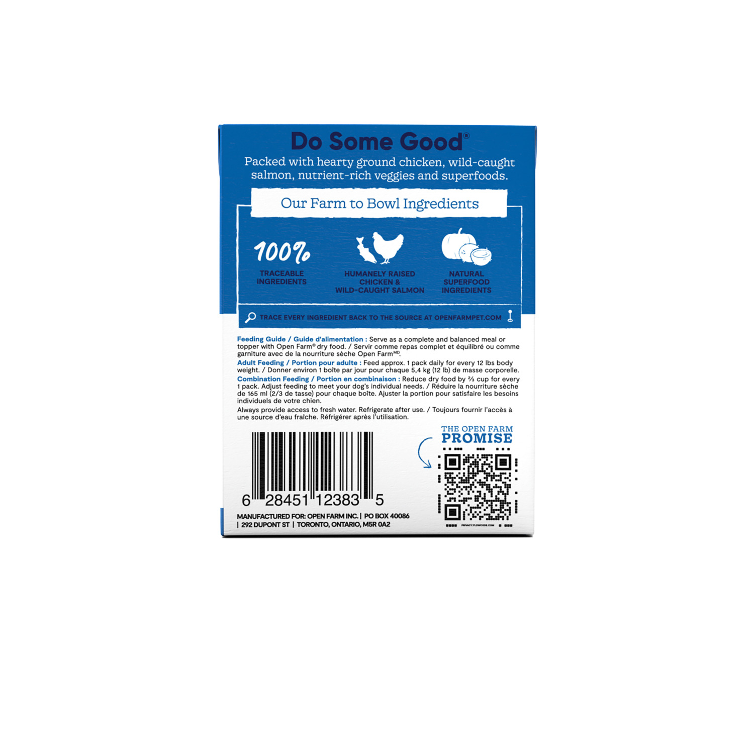 Open Farm Chicken & Salmon Rustic Stew Wet Dog Food & Food Topper, 12.5Oz