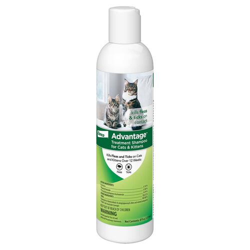 Advantage Flea & Tick Treatment Shampoo For Cats & Kittens