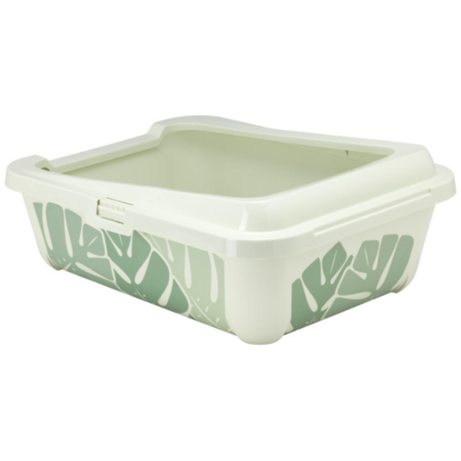 Moderna Hercules Eden Cat Litter Pan, Soft Green