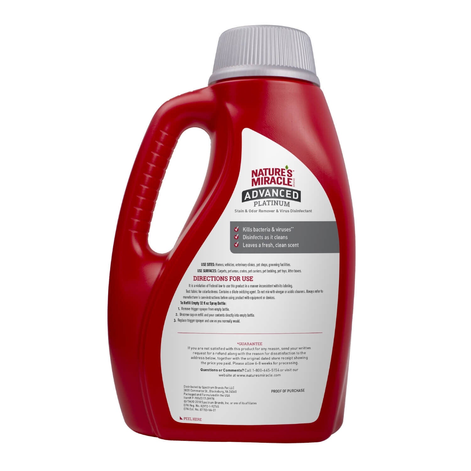 Nature's Miracle Disinfectant Stain & Odor Remover