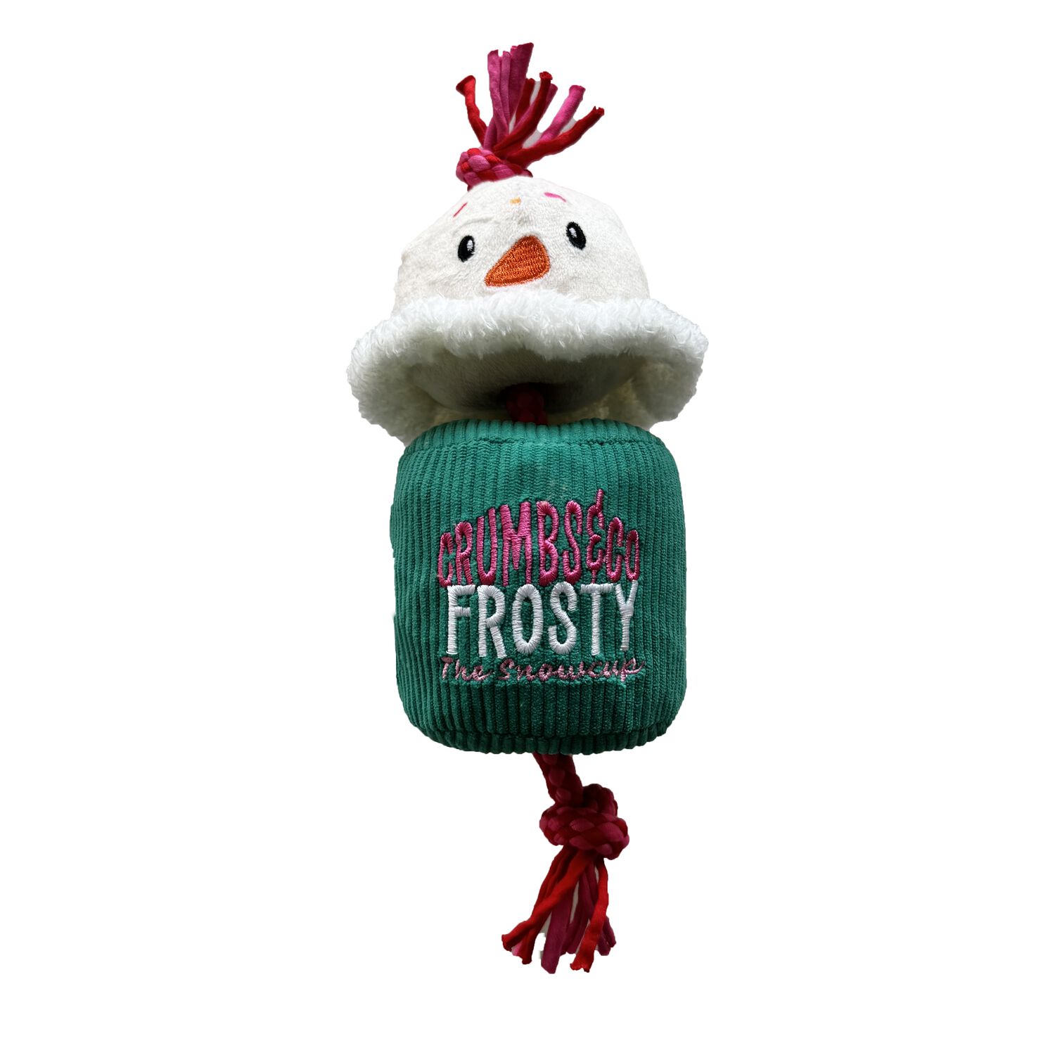 Aristopet Holiday Snow Cone Interactive Pull-Through Rope & Tug Dog Toy