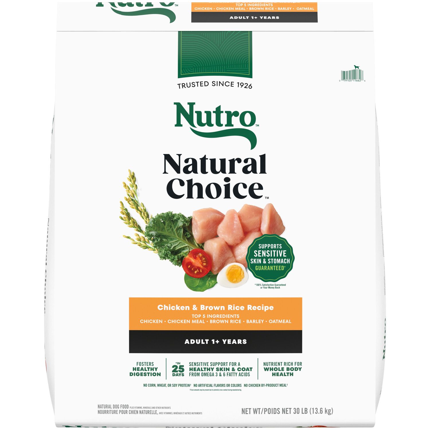 Natural Choice Adult Chicken, Whole Brown Rice & Sweet Potato Recipe Dog Food