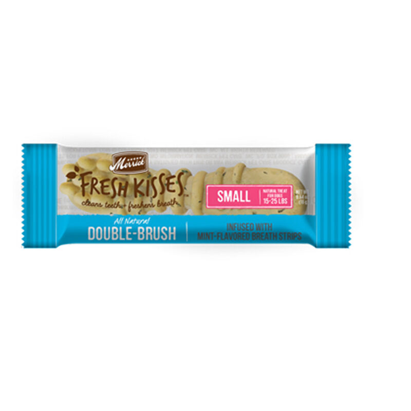 Fresh Kisses Mint Strips Small Dog Treats image number 4
