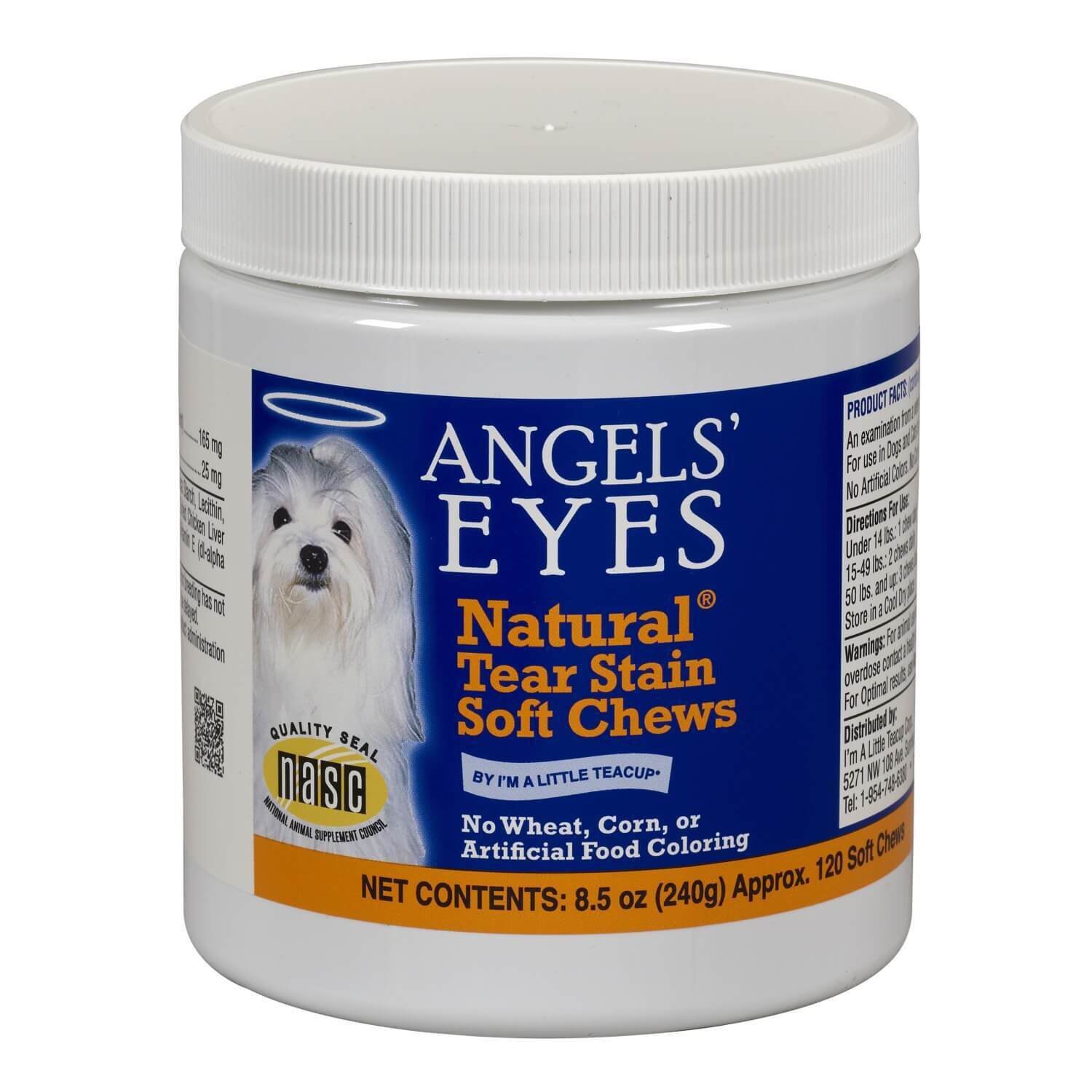 Angels eyes natural clearance tear stain soft chews