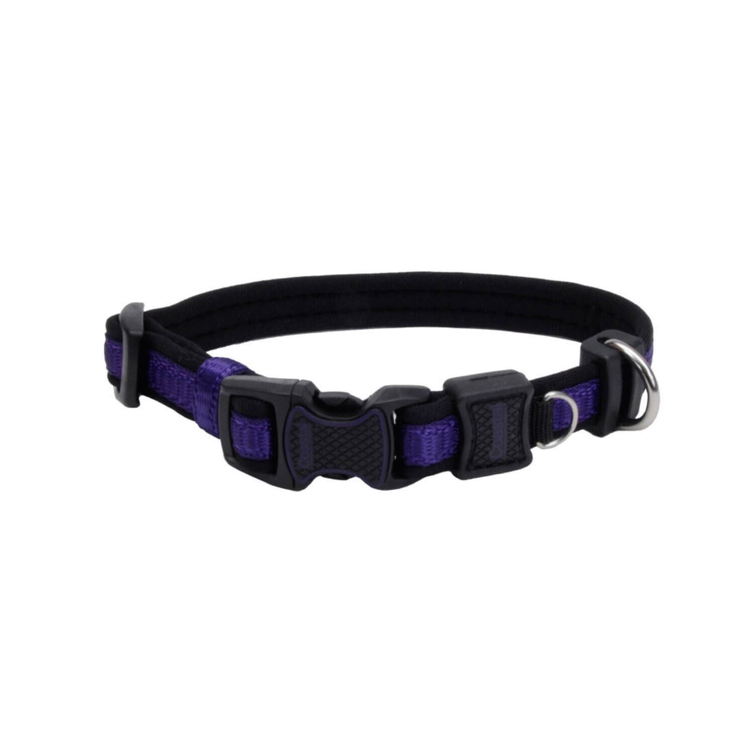 Coastal Pet Products Inspire Adjustable Dog Collar - Inspire Purple, 1"X14"-20"