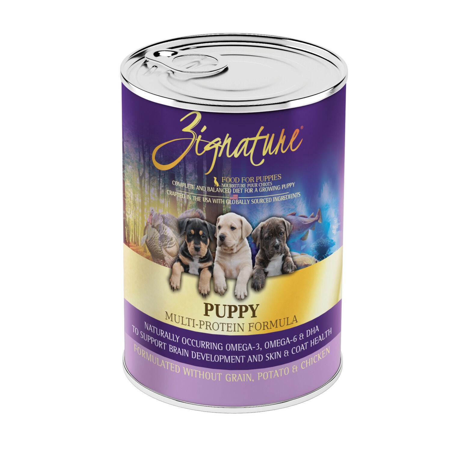 Zignature Puppy Formula Wet Dog Food, 13 Oz