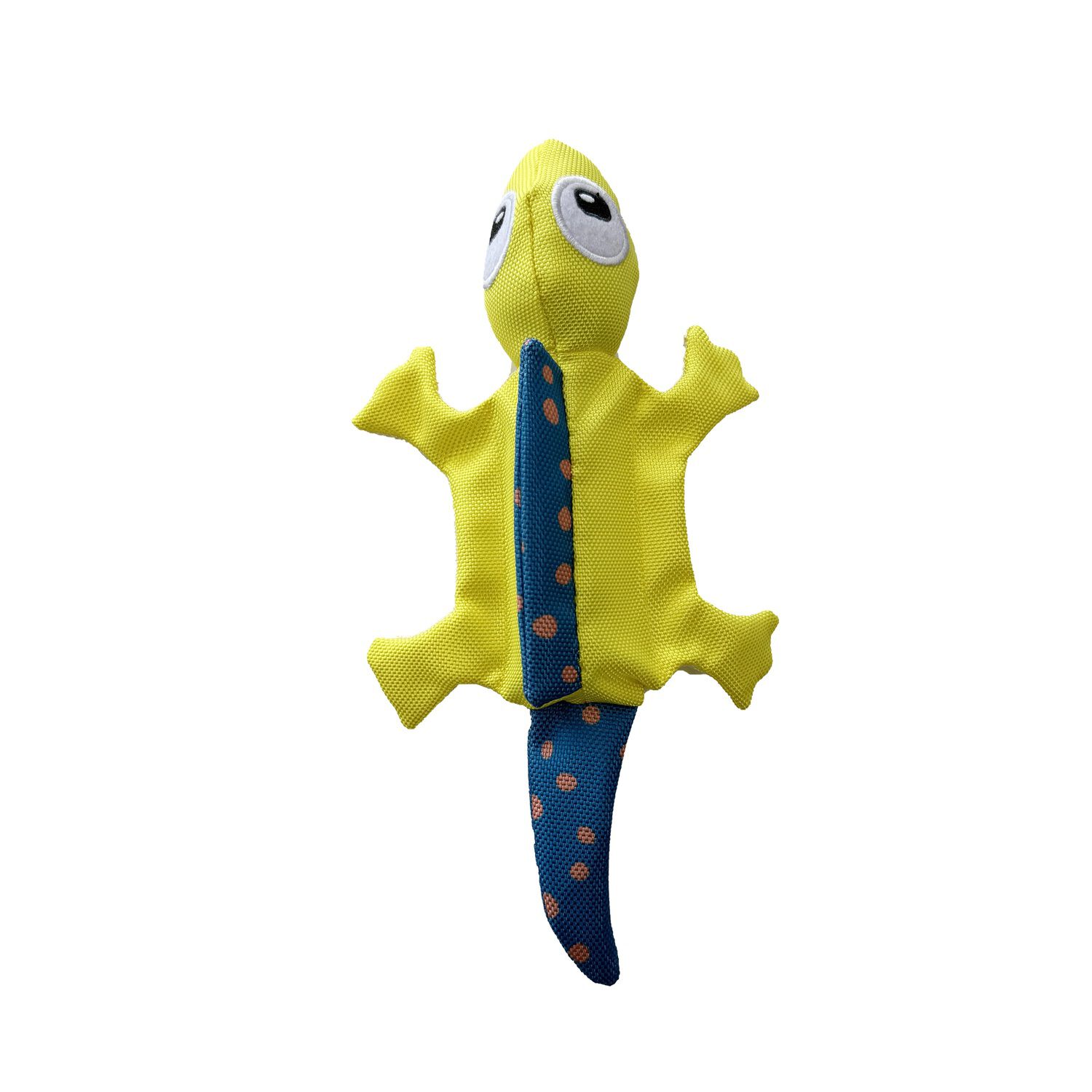 #Bff Wild World Bottle Crunch Squeak & Play Gecko Dog Toy, Medium