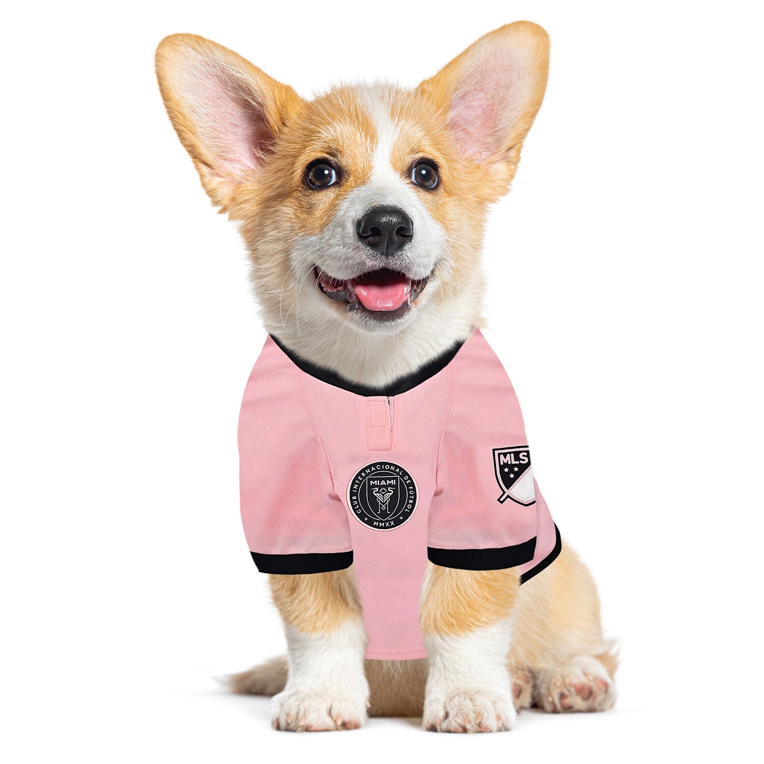 Pets First Inter Miami Soccer Mesh Dog Jersey, Extra Large