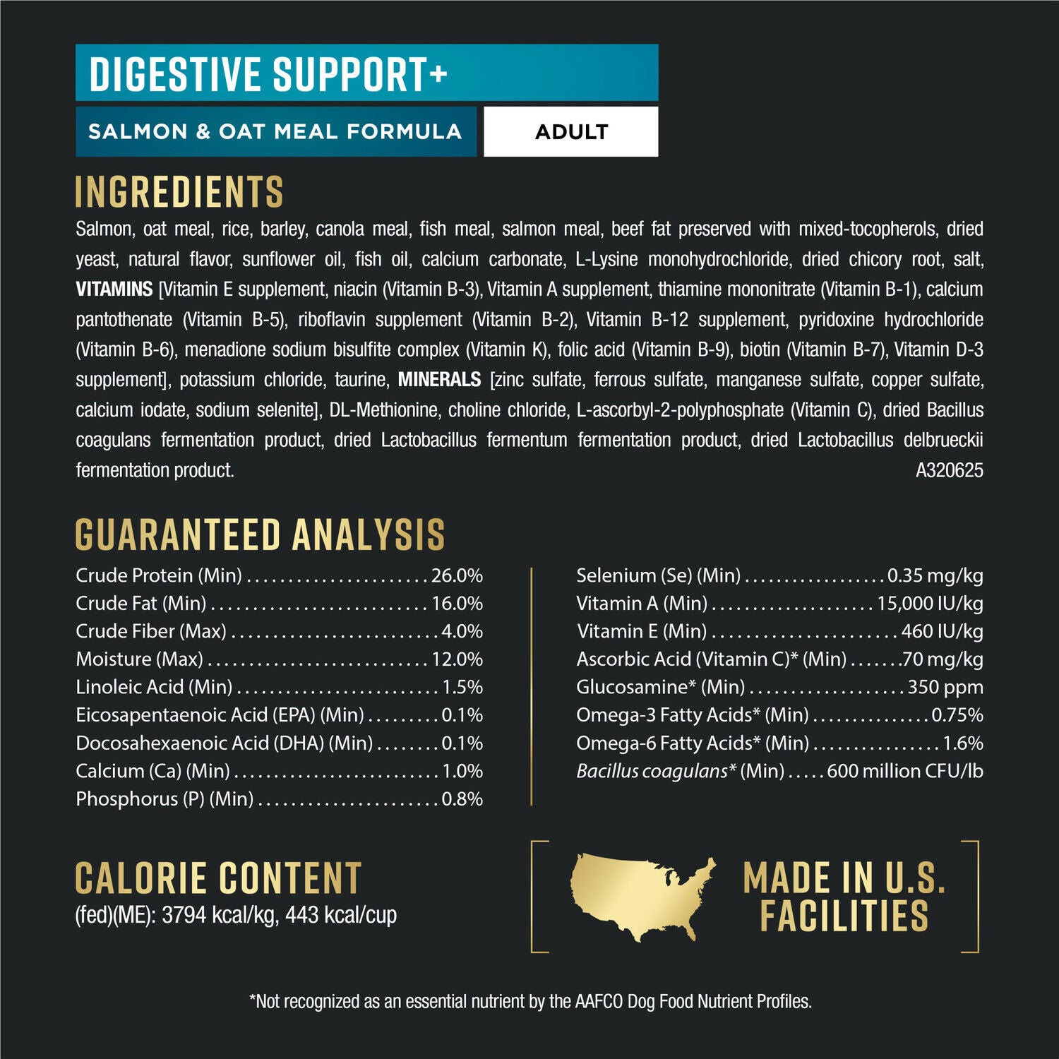 Purina Pro Plan Advantedge Digestive Support Plus Salmon And Oat Meal Formula Adult Dry Dog Food - 22-Lb. Bag