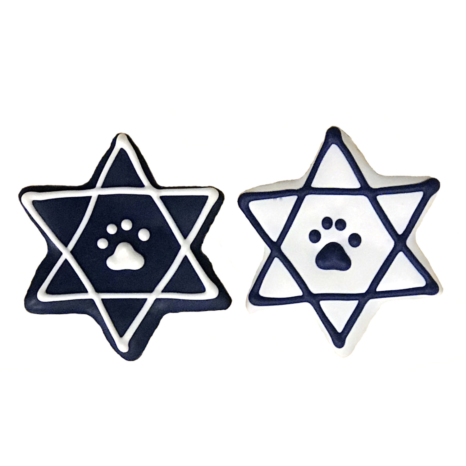 Pawsitively Gourmet Star Of David Cookie Dog Treat, 1 Each - Assorted Colors