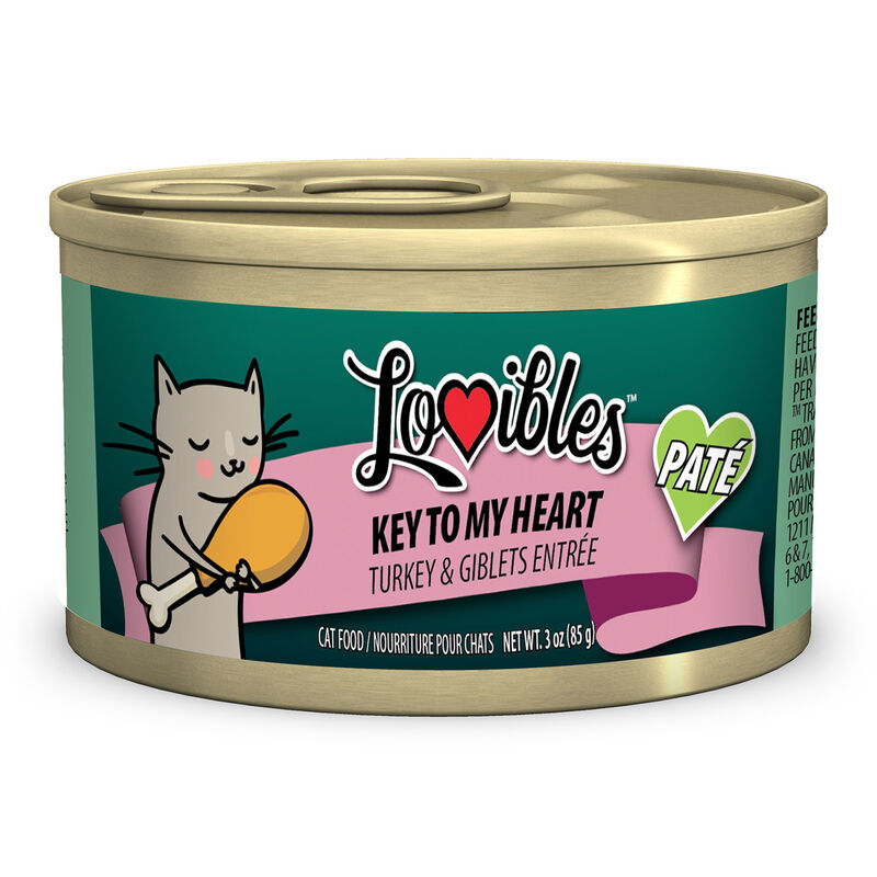 Key To My Heart Turkey & Giblets Entree Pate Cat Food image number 2