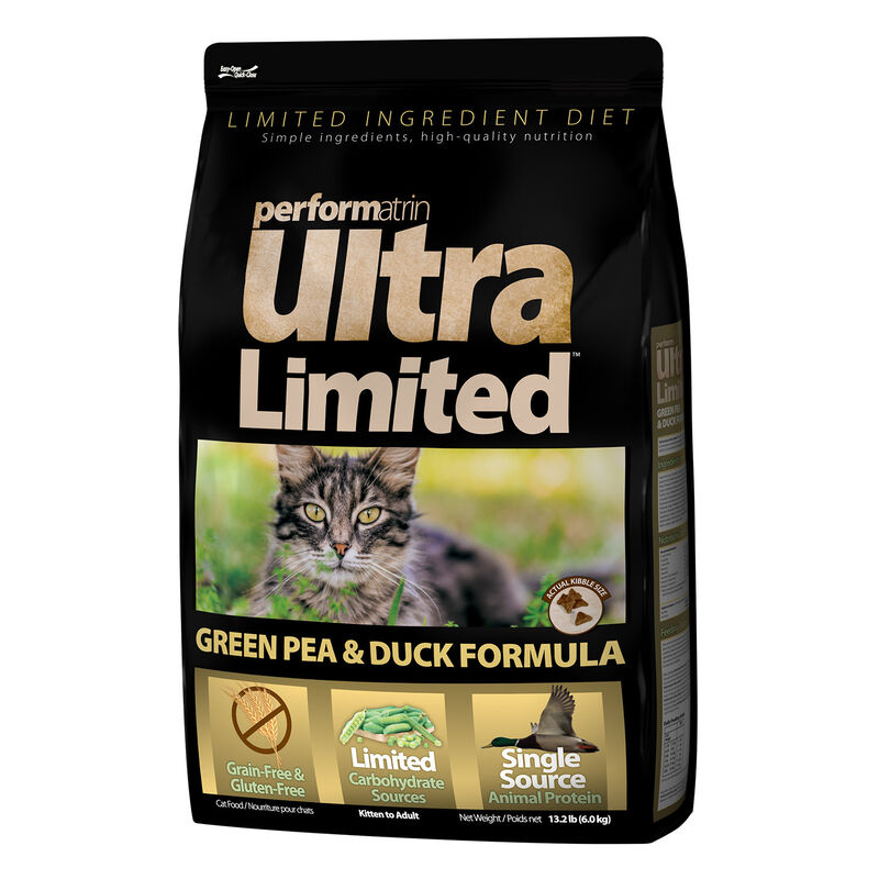 Limited Ingredient Diet Green Pea & Duck Formula Cat Food image number 1