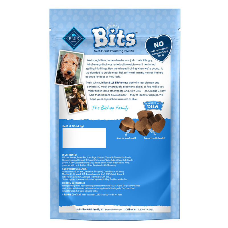 Blue Bits Soft Moist Training Tasty Chicken Recipe Dog Treats image number 2