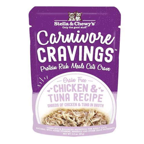 Carnivore Cravings Chicken & Tuna Recipe Cat Food