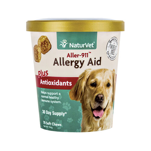 Aller 911 Allergy Aid Plus Antioxidants Soft Chews