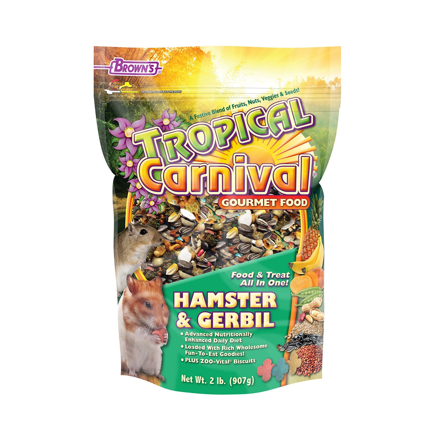 Hamster Gerbil Food 2lb Pet Supermarket