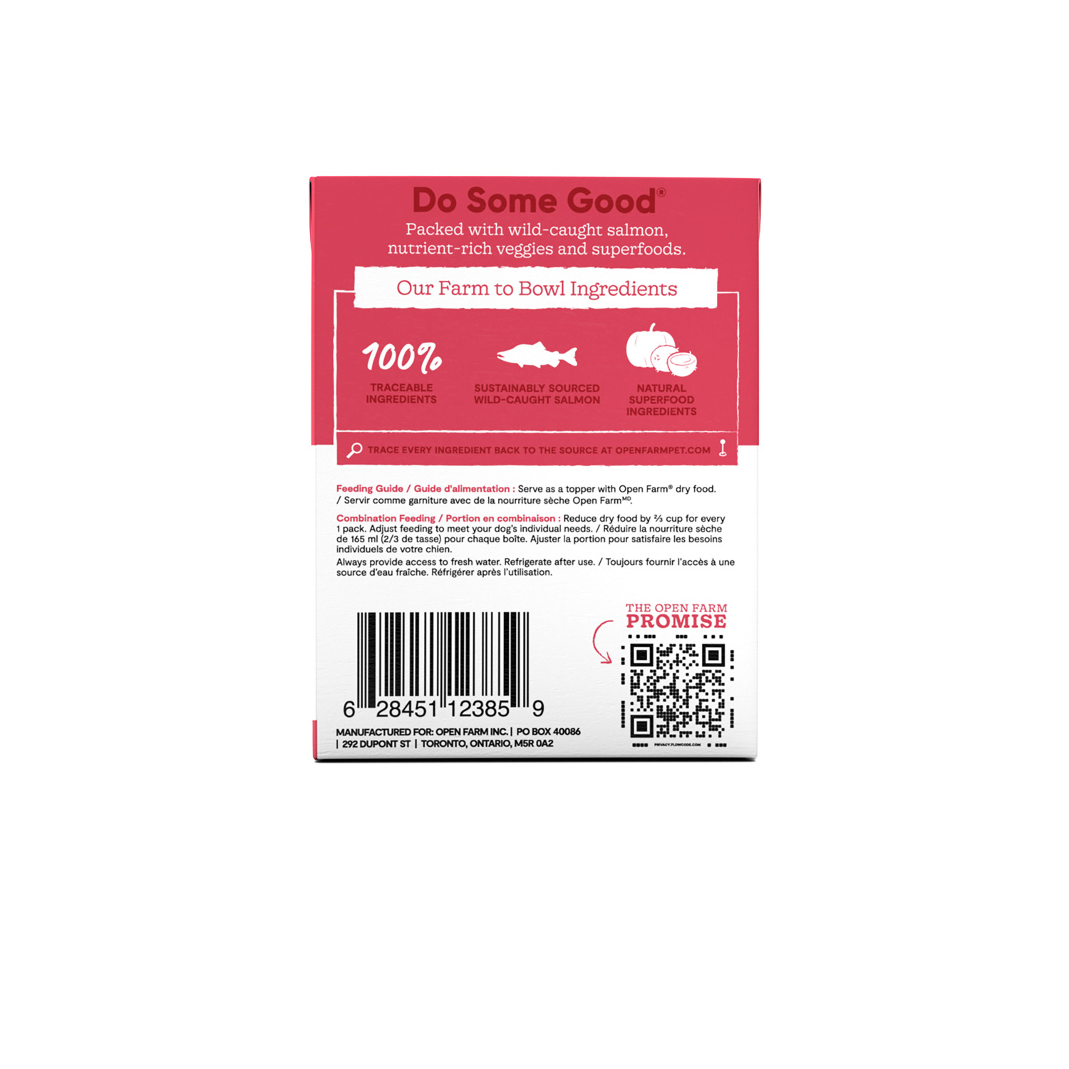 Open Farm Wild-Caught Salmon Rustic Stew Wet Dog Food & Food Topper, 12.5Oz