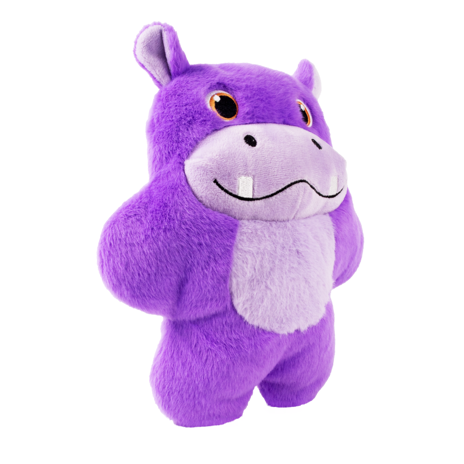 Kong Snuzzles Purple Hippo Plush Dog Toy - 12"
