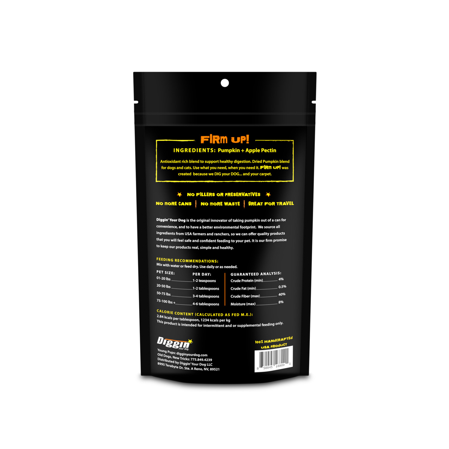 Super Snouts Firm Up Digestive Aid Powder Dog Supplement, 4-Oz