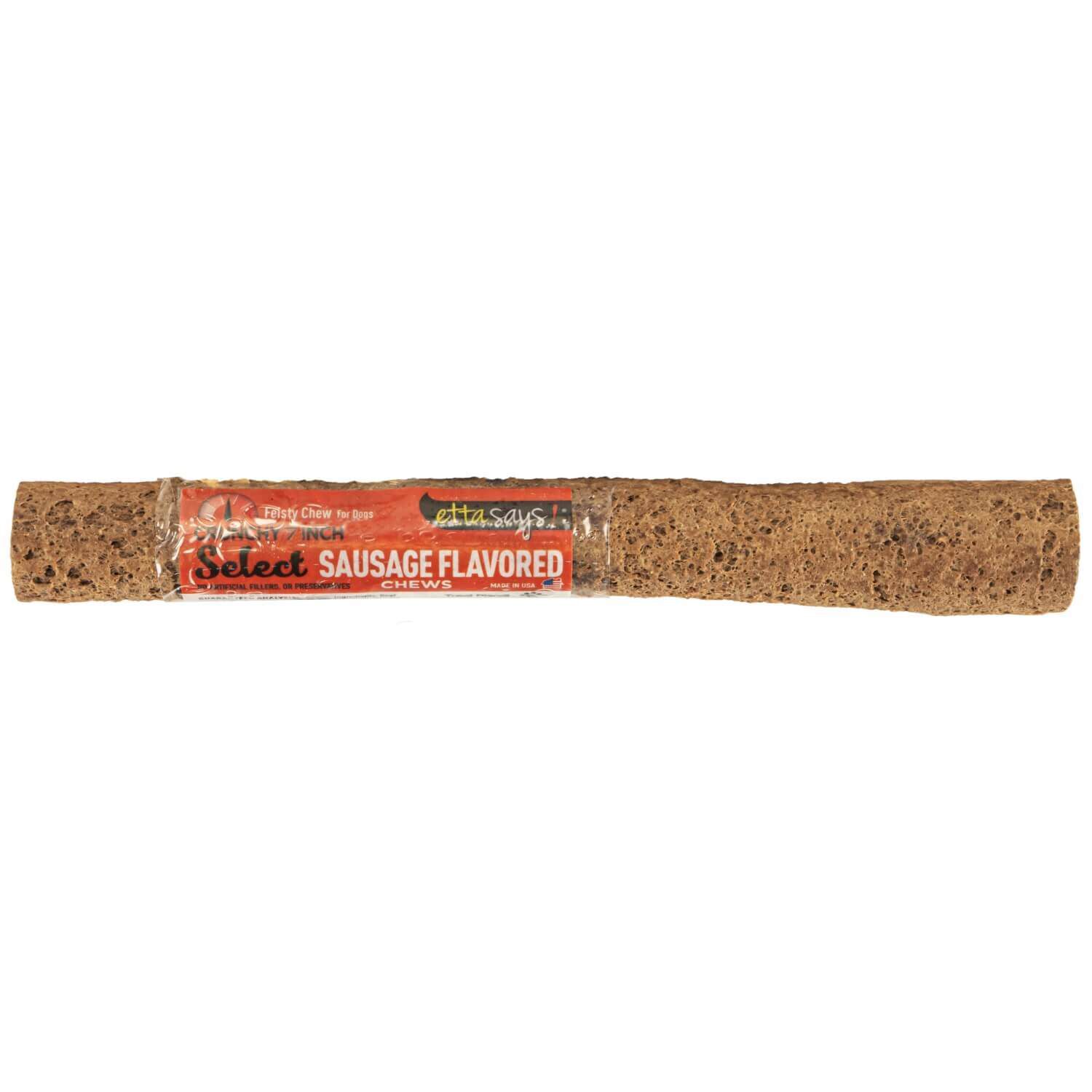 Etta Says! Select Sausage Chew Dog Treats, 7In