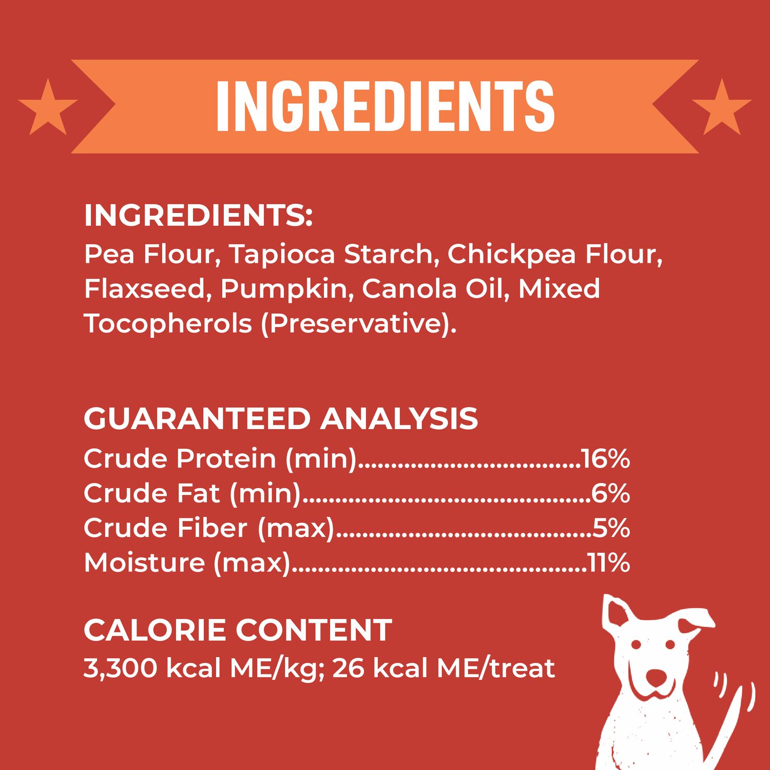 Wag More Bark Less Cloud Star Grain-Free Oven Baked With Pumpkin Dog Treat, 14-Oz
