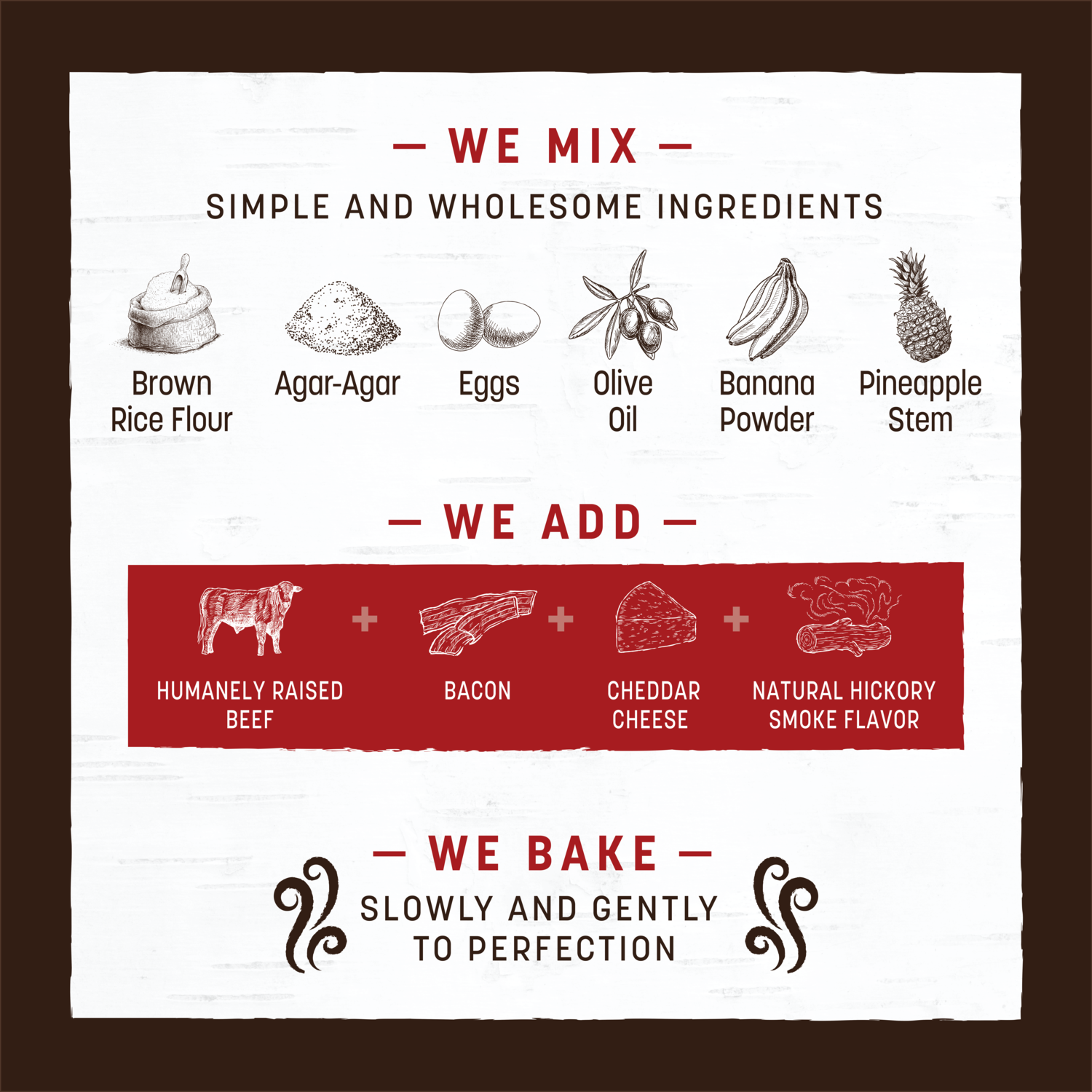 Earth Animal No-Hide Rawhide Alternative Chew Stix Cat & Dog Treats, From The Grill Bacon Cheeseburger Flavor, 20 Pack
