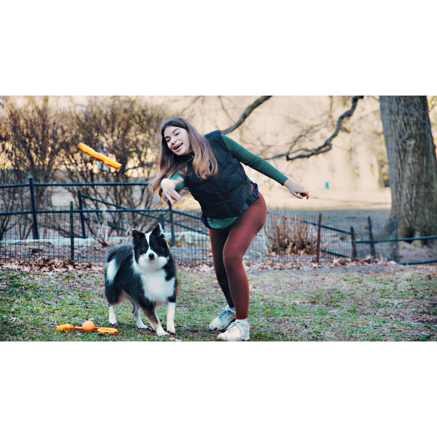Tall Tails Goat Sport Rubber Fetch Stick Dog Toy, 10-Inch