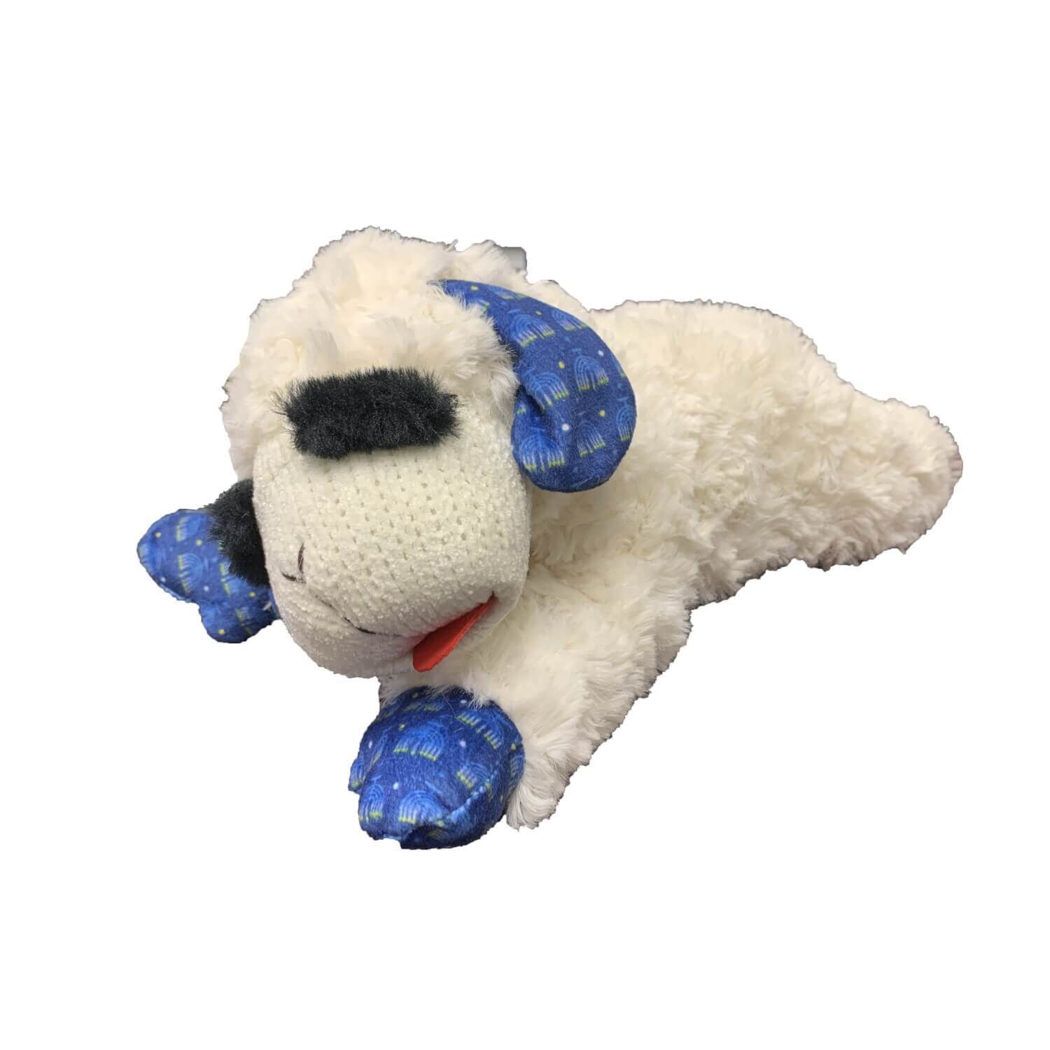 Blue lamb clearance chop dog toy