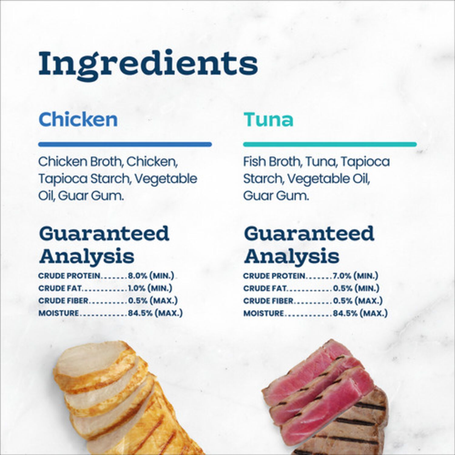 Blue Buffalo Tastefuls Mini Pur&eacute;es Cat Treats, Chicken & Tuna Variety Pack, 0.5-Oz Tubes, 4-Pack