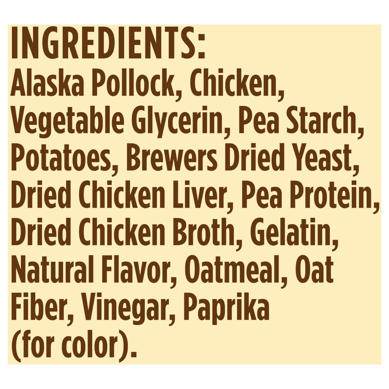Blue Buffalo True Chews Natural Chewy Cat Treats, Alaska Pollock